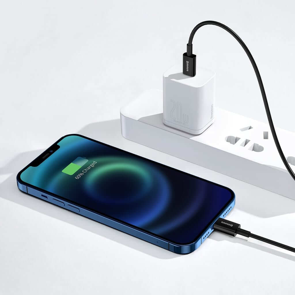 Купить зарядный кабель Baseus Superior Series Fast Charging PD 20W USB-C to Lightning White 1m