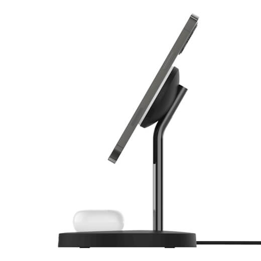 Док-станция Belkin 2-in-1 Wireless Charger with MagSafe Black для iPhone | AirPods 