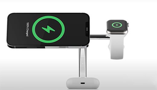 Док-станция Belkin 3 in 1 Wireless Charger with MagSafe для iPhone 14 | 13 | 12