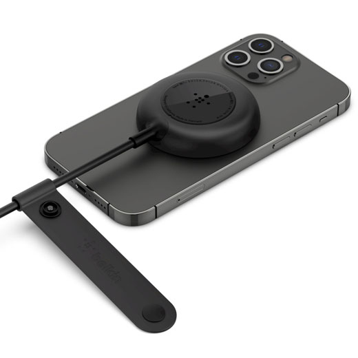 Бездротовий зарядний пристрій Belkin MagSafe Portable Wireless Charger Pad 7.5W Black для iPhone 14 | 13 | 12 купити