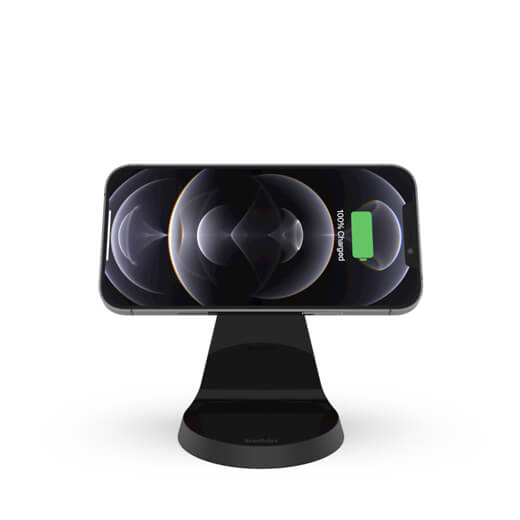 Беспроводная зарядка Belkin MagSafe Magnetic Wireless Charger Stand 7.5W Black для iPhone 14 | 13 | 12 цена