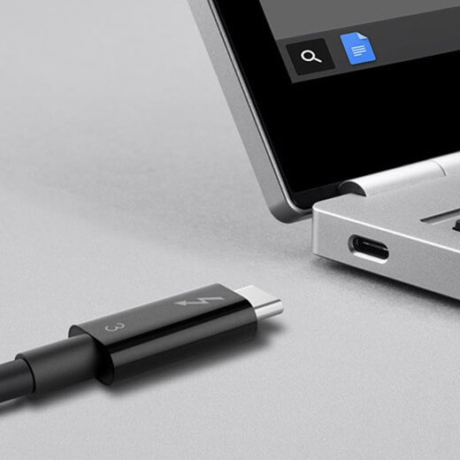 Зарядный кабель Belkin Thunderbolt 3 Cable USB-C to USB-C 100W 0.8m