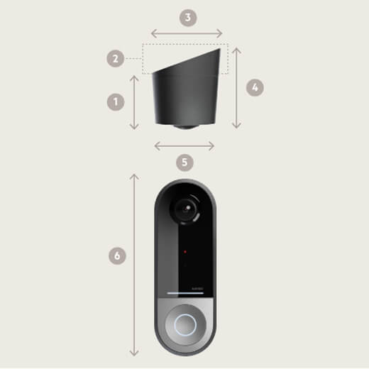 Розумний відеодзвінок Belkin Wemo Smart Video Doorbell Apple HomeKit купити Київ, Україна