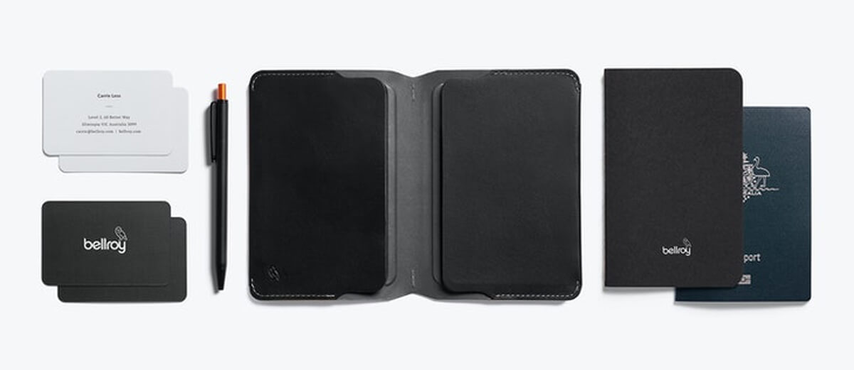 Блокнот Bellroy Notebook Cover & Pen Black новинка