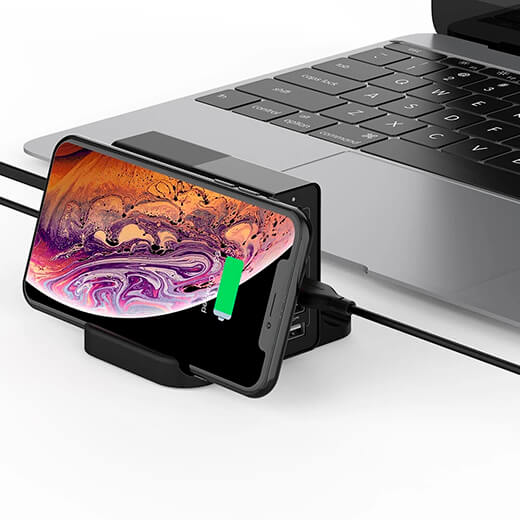 Зарядна станція BlitzWolf BW-S16 75 Вт для iPhone | iPad | MacBook