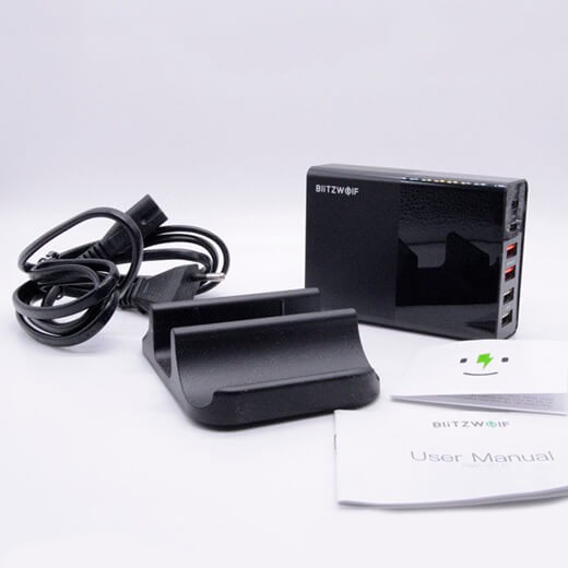 Зарядна станція BlitzWolf BW-S16 75 Вт для iPhone | iPad | MacBook