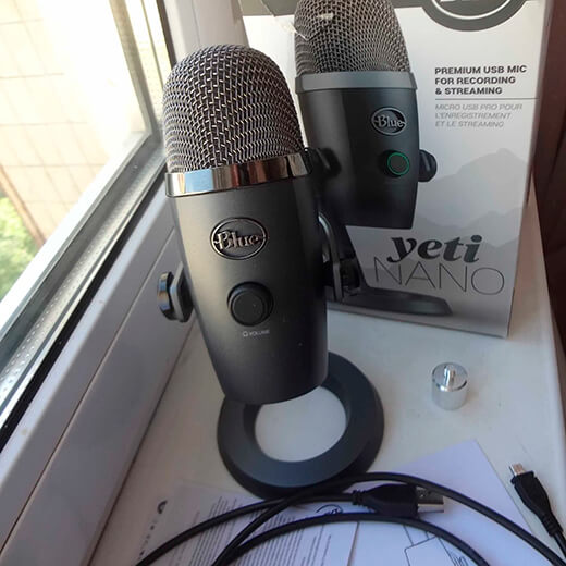 Мікрофон Blue Microphones Yeti Nano для ПК продуктивність
