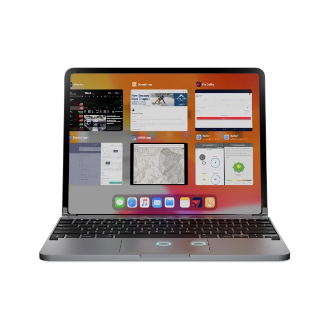 Чохол-клавіатура Brydge PRO + Space Gray для iPad Pro 12.9 & Prime;