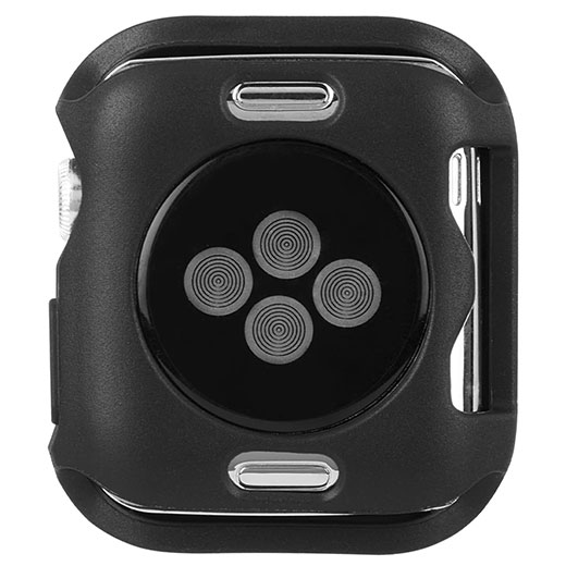 Силіконовий чохол Pelican Protector Bumper Black для Apple Watch 44mm | 42mm