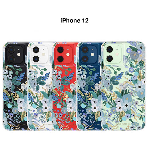 Защитный чехол Case-Mate Rifle Paper Co. Party Blue для iPhone 12 | 12 Pro