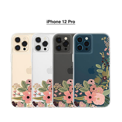 Защитный чехол Case-Mate Rifle Paper Co. Party Rose для iPhone 12 | 12 Pro