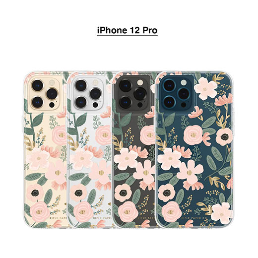 Прозрачный чехол Case-Mate Rifle Paper Co. Wild Flowers для iPhone 12 | 12 Pro