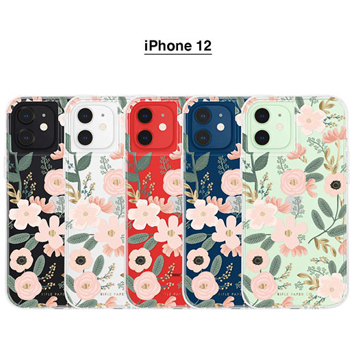 Прозрачный чехол Case-Mate Rifle Paper Co. Wild Flowers для iPhone 12 | 12 Pro