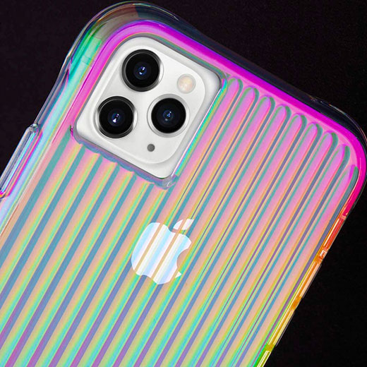 Противоударный практичный чехол Case-Mate Tough Groove Iridescent для iPhone 11 Pro купить