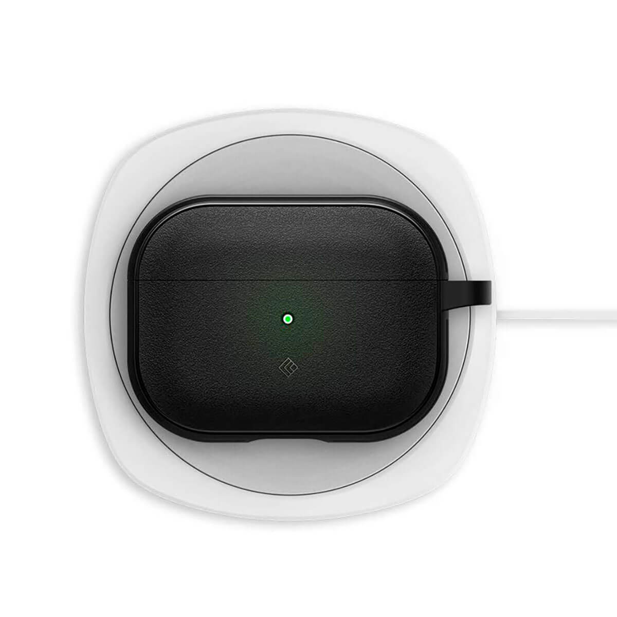 Силиконовый чехол Caseology Vault для AirPods Pro Matte Black