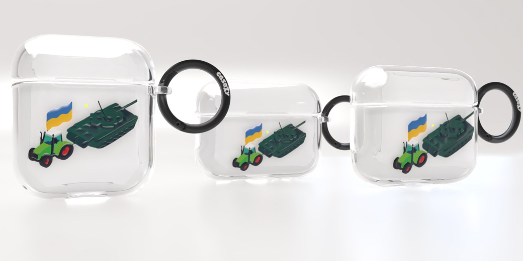 Чохол Ukrainian Unicorn Case для AirPods 1 | 2