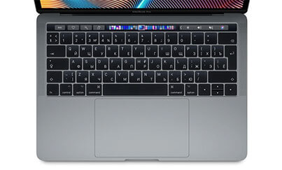 Лазерная гравировка клавиатуры MacBook