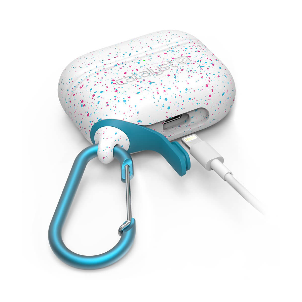 Противоударный водонепроницаемый чехол с карабином Catalyst Waterproof Case для AirPods Pro