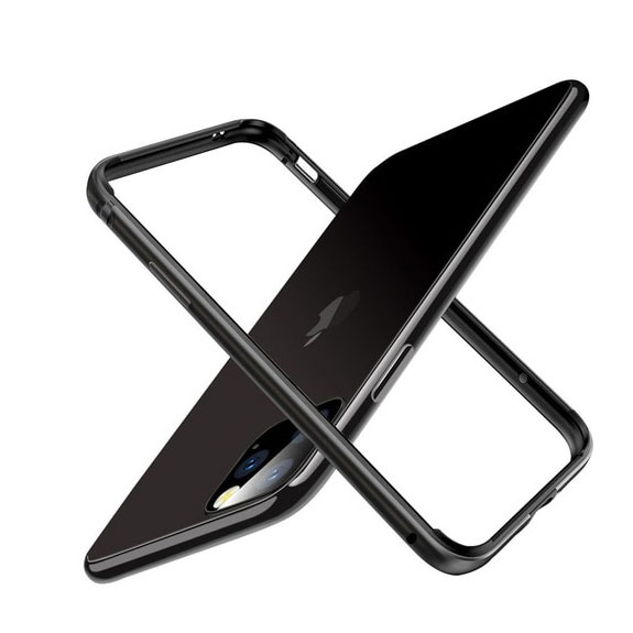 Чехол-бампер COTEetCI aluminum Bumper Black для iPhone 12 mini