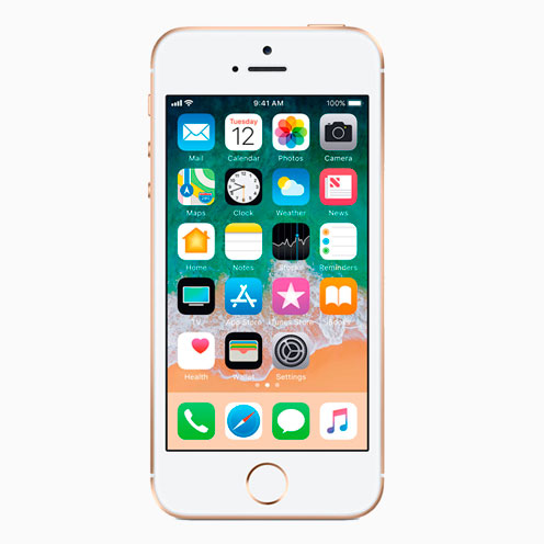 Дисплей с тачскрином (оригинал) Black для iPhone SE