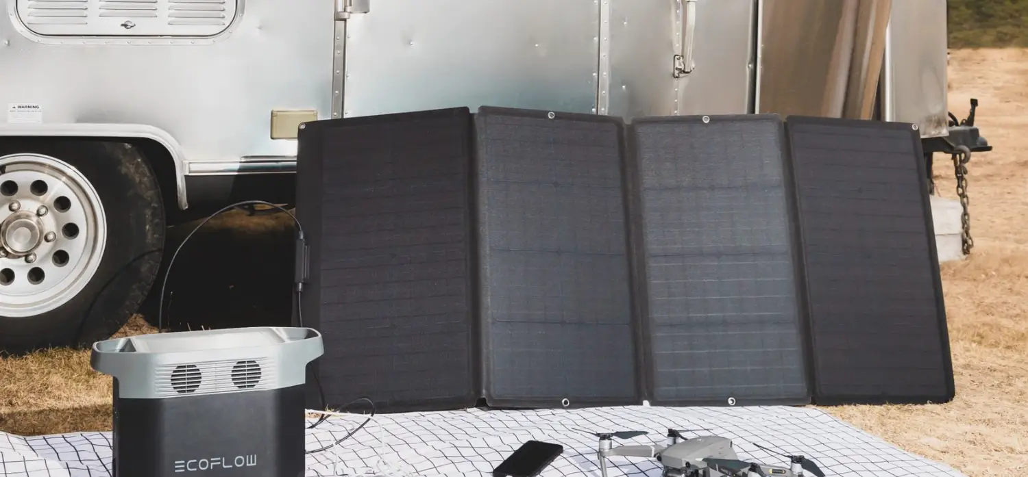Сонячна панель EcoFlow 160W Solar Panel компактна