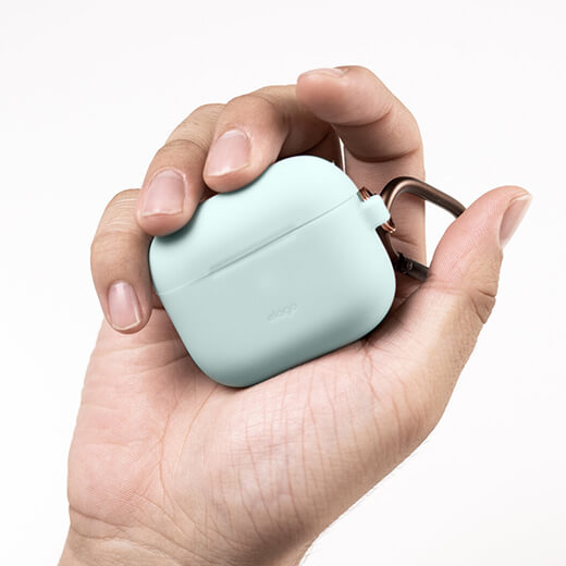 Новий силіконовий чохол elago Silicone Hang Case Mint для AirPods 3