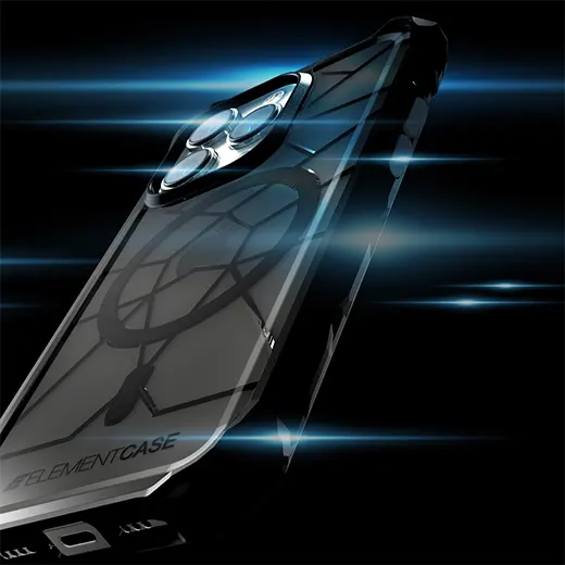 Купити Україна - протиударний чохол Element Case Special OPS X5 MagSafe Smoke/Black для iPhone 14 Pro