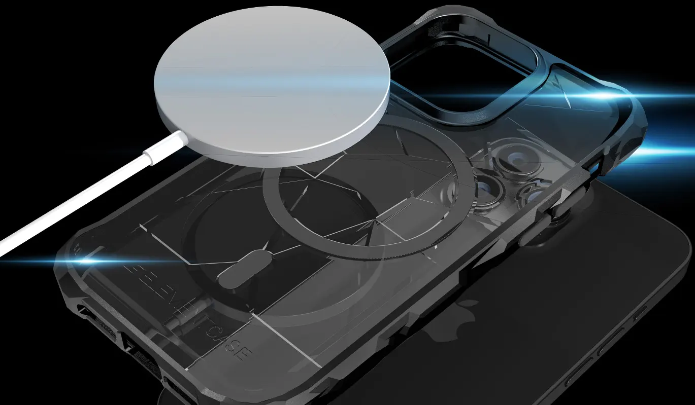 Протиударний чохол Element Case Special OPS X5 MagSafe Smoke/Black для iPhone 14 Pro ціна