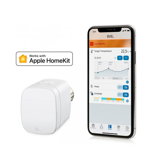 Термоголовка для радіатора Elgato Eve Thermo 2019 Apple HomeKit