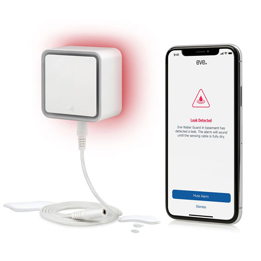 Умный датчик протечки Elgato Eve Water Guard Apple HomeKit