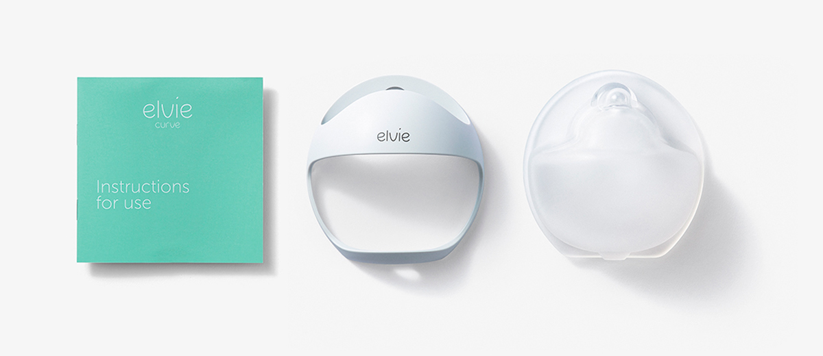 Молокоотсос ручной в бюстгальтер Elvie Curve купить