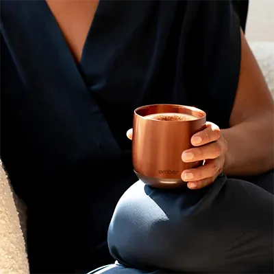 Компактний розумний кухоль з підігрівом Ember Cup 178 ml Copper Edition