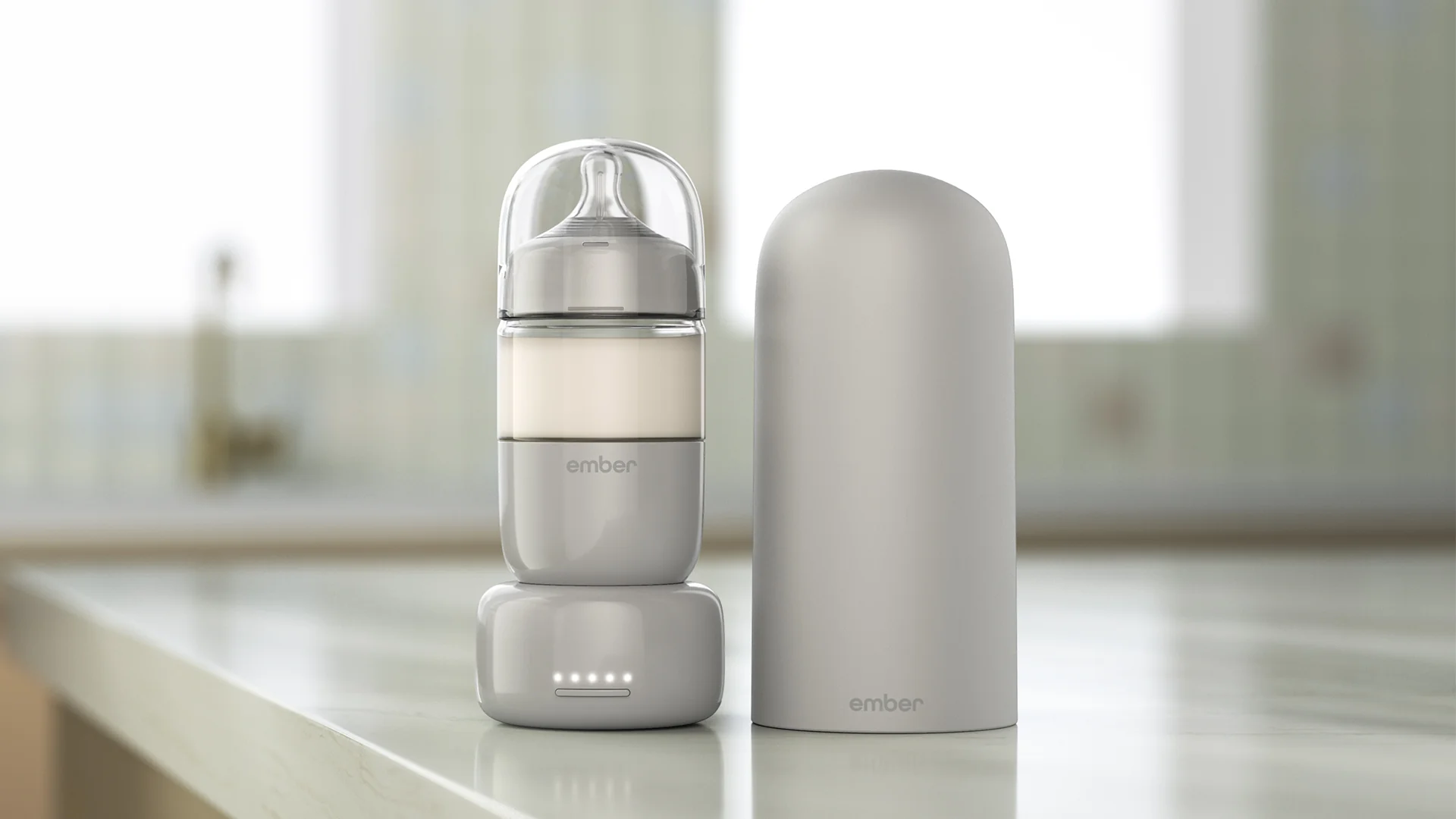 Система підігріву для дитячих пляшечок | Ember Baby Bottle System Plus з пітримкою IOS/Android