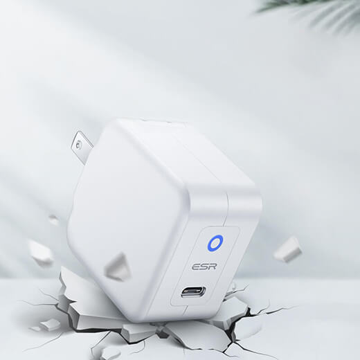 Быстрое сетевое зарядное устройство ESR 20W USB-C mini PD Charger (EU)