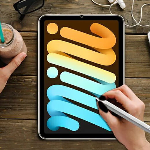 Ціна захисного скла з рамкою для поклейки ESR 9H 0.33mm для iPad mini 6 (2021)