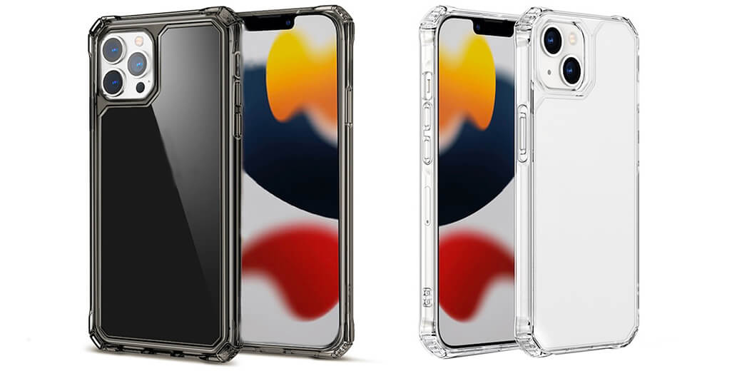 Чорний силіконовий чохол ESR Air Armor TPU Case Black для iPhone 13 Pro Max