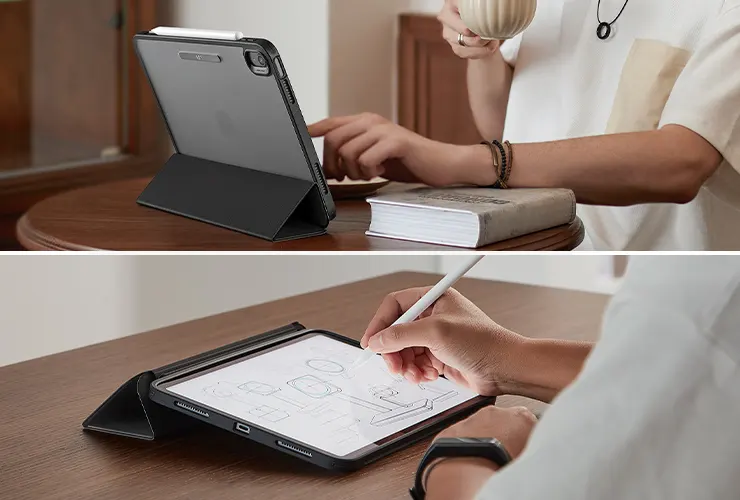Магнитный чехол-книжка ESR Ascend Hybrid Black для iPad 10 10.9" (2022 за низкой ценой