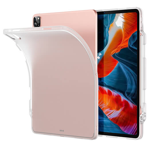 Прозрачный чехол ESR Ascend Pencil Case Matte Clear для iPad Pro 12.9" М1 (2021)