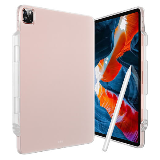 Прозрачный чехол ESR Ascend Pencil Case Matte Clear для iPad Pro 12.9" М1 (2021)