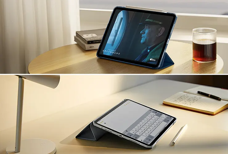 Магнитный чехол-книжка ESR Ascend Trifold Navy Blue для iPad 10 10.9" (2022) цена