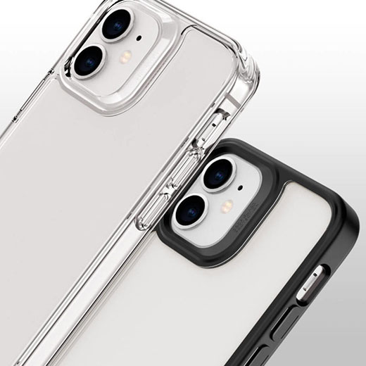 Прозрачный черный чехол ESR Classic Hybrid Shock Black для iPhone 12/12 Pro