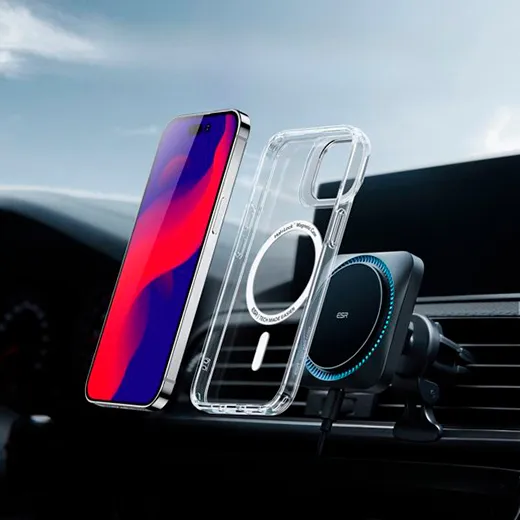 Прозрачный чехол ESR Classic Kickstand Case with HaloLock Clear для iPhone 14 Pro Max