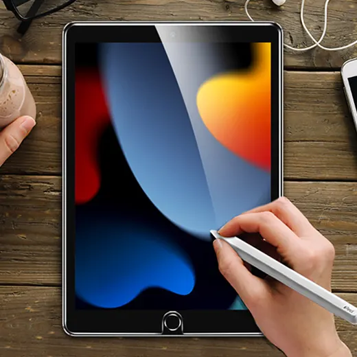 Защитное стекло с рамкой для поклейки ESR 9H 0.33mm для iPad 9 | 8 | 7 10.2" (2021 | 2020 | 2019) | Air 3 | Pro 10.5" цена