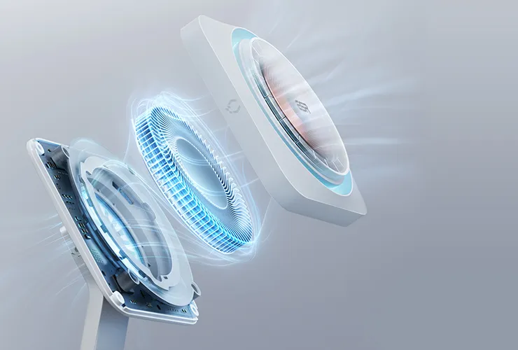 Док-станція ESR HaloLock Wireless Charger CryoBoost 3 in 1 Arctic White для iPhone | AirPods | Apple Watch + EU адаптер з швидкою зарядкою