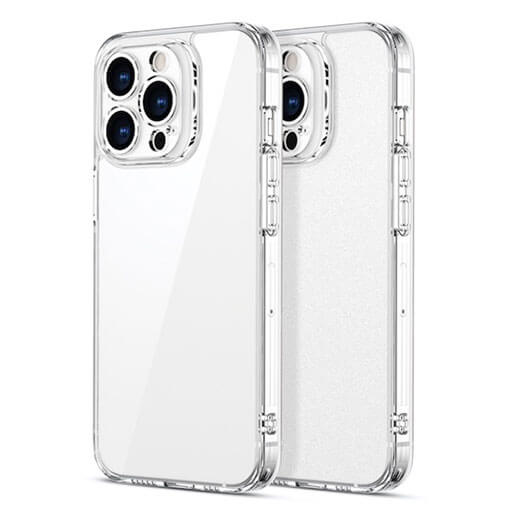 Скляний чохол ESR Ice Shield Serie 9H Tempered Glass Back Cover Clear для iPhone 13