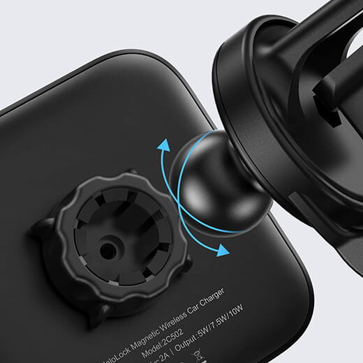 Магнитное автомобильное зарядное устройство ESR Magnetic Wireless Car Charger HaloLock MagSafe для iPhone 12