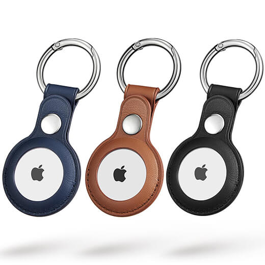 Брелок с карабином ESR Metro Leather для AirTag