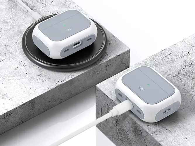 Купити захисний чохол ESR Orbit Hybrid Case HaloLock White для AirPods Pro 2