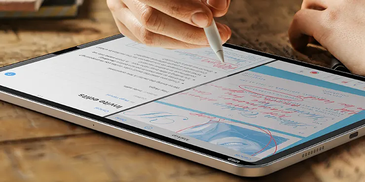 Магнитная защитная пленка ESR Paper-Feel Magnetic Screen Protector (1-Pack) для iPad Pro 12.9" (2022 | 2021 | 2020 | 2018) цена
