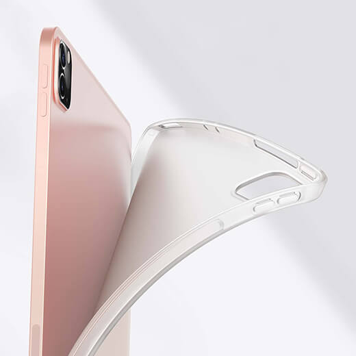 Прозрачный силиконовый чехол ESR Project Zero Slim Soft для iPad Pro 11" M1 (2021)